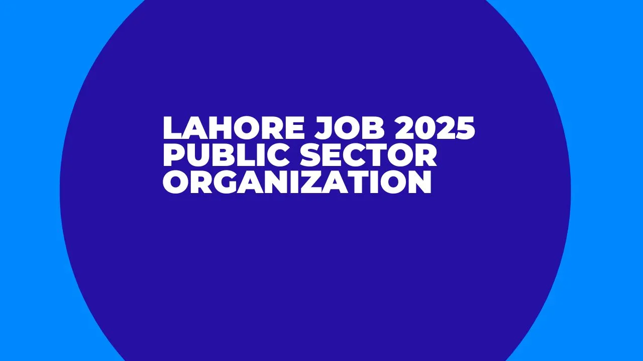 Lahore Job